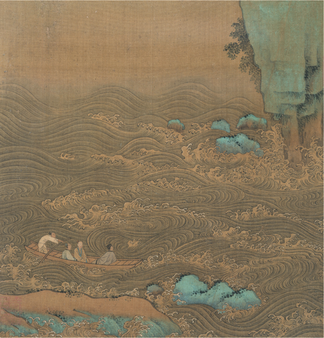 2020年故宮博物院推出的“千古風流人物——故宮博物院藏蘇轼主題書(shū)畫特展”展出的宋人《赤壁圖》